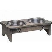 LOVING PETS WOODEN MODERN DINER GREY