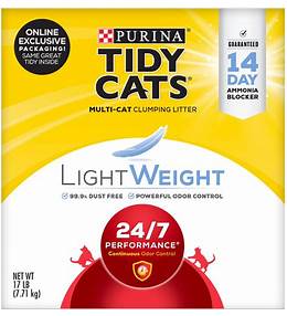 TIDY CAT LIGHTWEIGHT24/7 PERFORMANCE 17LB