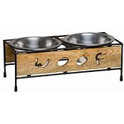 LOVING PETS WOOF WOODEN DINER