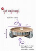 ETHICAL SPOT CAT SCRATCHER NEST 14"