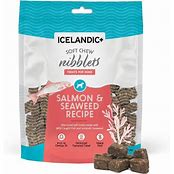 ICELANDIC+ SOFT NIBBLETS SALMON & SEAWEED