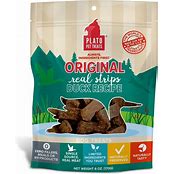 PLATO NATURAL DUCK STRIPS 18OZ