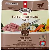 PRIMAL PRONTO DOG PORK 4LB