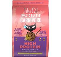 TIKI CAT BORN CARNIVORE FOR KITTENS CHICKEN & EGG 2.8LBS
