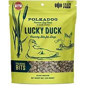 POLKADOG LUCKY DUCK CRUNCHY TREATS FOR DOGS 8OZ