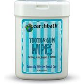 EARTHBATH TOOTH & GUM WIPES 25CT
