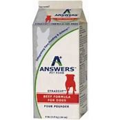 ANSWERS STRAIGHT RAW DOG FOOD