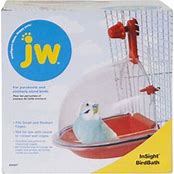 JW INSIDE THE CAGE BIRD BATH