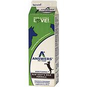 ANSWERS ADDITIONAL RAW GOAT MILK