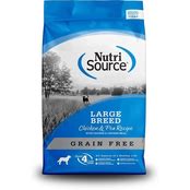 NUTRISOURCE DOG GRAIN FREE LARGE BREED CHICKEN & PEA FORMULA
