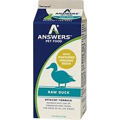 ANSWERS DETAILED DUCK RAW DOG FOOD