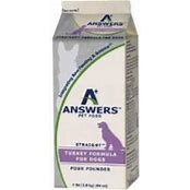 ANSWERS DETAILED TURKEY RAW DOG FOOD