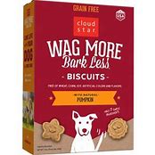 CLOUD STAR WAG MORE GRAIN FREE PUMPKIN 14OZ