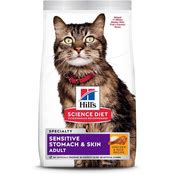 SCIENCE DIET CAT SENSITIVE SKIN & STOMACH 15.5LB