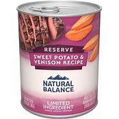 NATURAL BALANCE DOG VENISON 13OZ