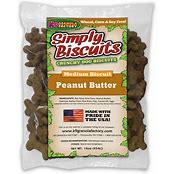K9 GRANOLA FACTORY SIMPLY BISCUTS PEANUT BUTTER  SM 16OZ