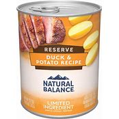 NATURAL BALANCE DOG DUCK 13OZ