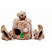 OUTWARD HOUND SQUEAKIN SQUIRREL 3PK