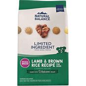 NATURAL BALANCE DOG LAMB & BROWN RICE SMALL BREED