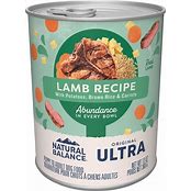 NATURAL BALANCE DOG LID CHICKEN & BROWN RICE