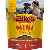 ZUKE'S MINI NATURALS PEANUT BUTTER 6OZ