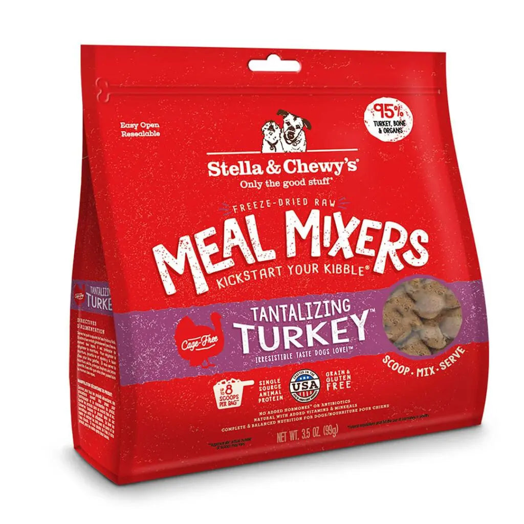 STELLA & CHEWY DOG FREEZE DRIED MEAL MIXERS