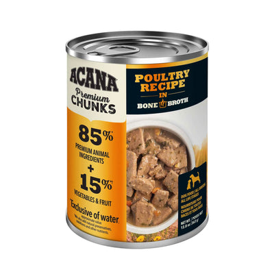 ACANA DOG PREMIUM CHUNKS 12.8OZ