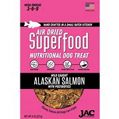 JAC JOINT * SKIN & COAT * HEART DEHYDRATED TREATS 8OZ