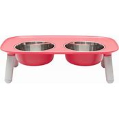 MESSY MUTTS ELEVATED DOUBLE FEEDER